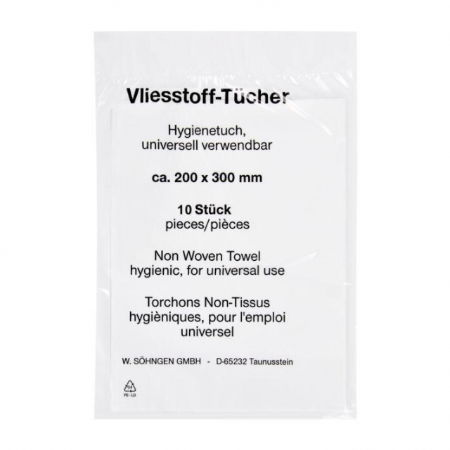 Vliestücher 200 x 300 mm Hygienetuch