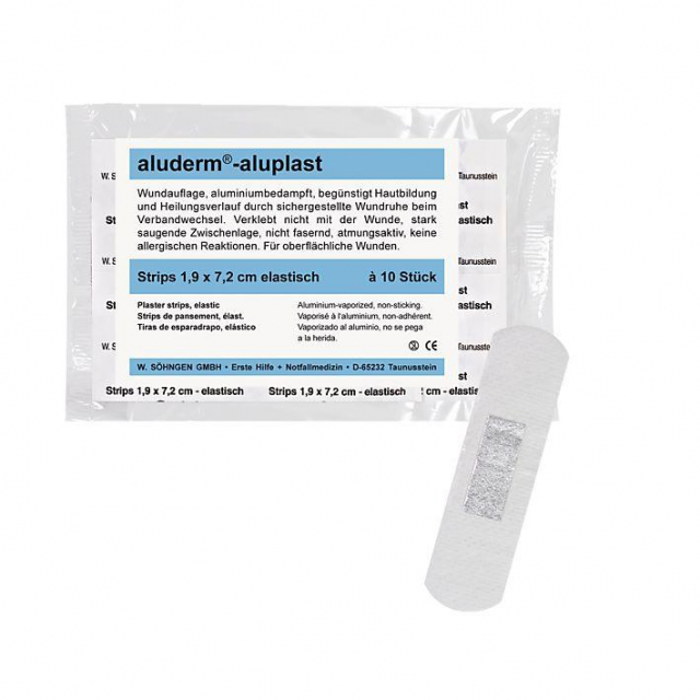 aluderm-aluplast elastisch Strips Pflasterstrips elastisch