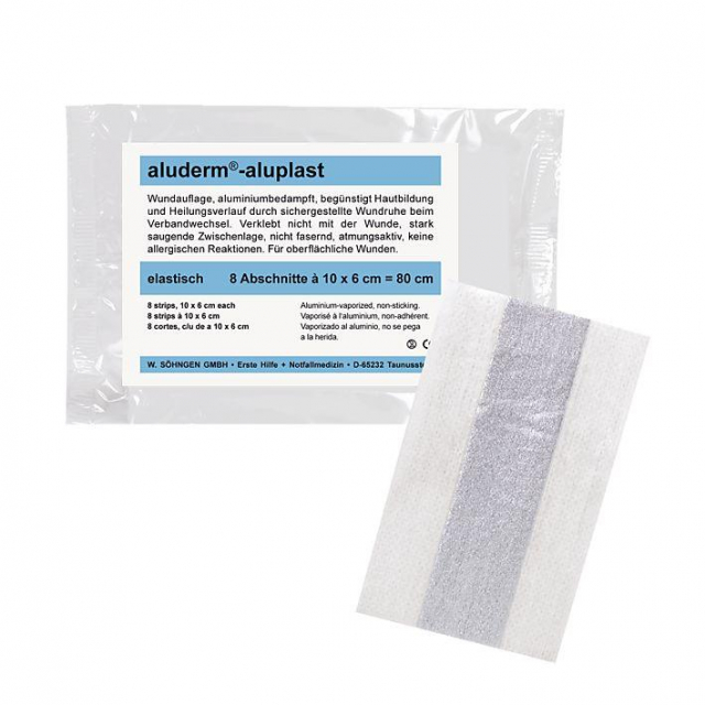 aluderm-aluplast elastisch Verbandkasten-Set 80 x 6 cm Verbandkastenset 80 x 6 cm