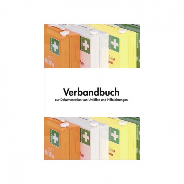 Verbandbuch DIN A4 oder DIN A5 Dokumentationsbuch