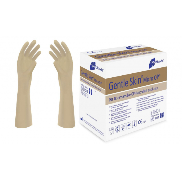 Gentle Skin Micro OP Latex Handschuhe In verschiedenen Größen