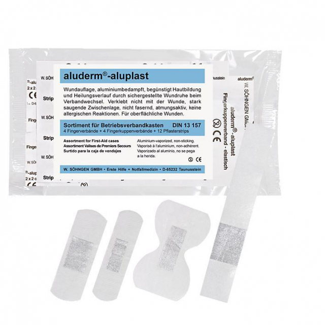 aluderm-aluplast Fingerverband Sortiment Pflasterverbände