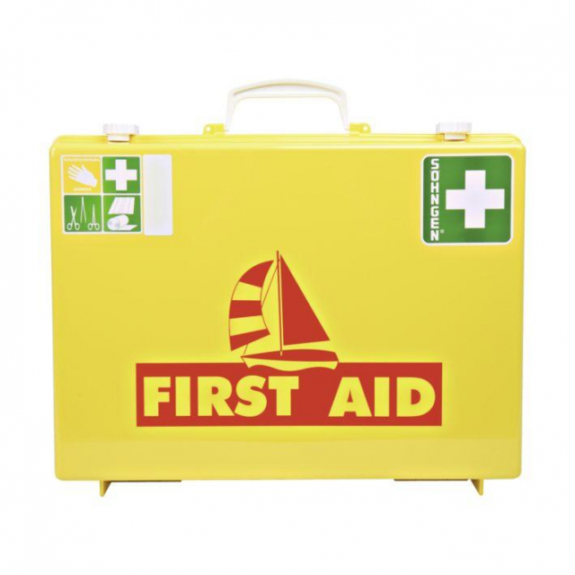 First Aid Sailing MT CD Notfallkoffer für Schiffe gelb Erste-Hilfe-Koffer Sailing MT-CD