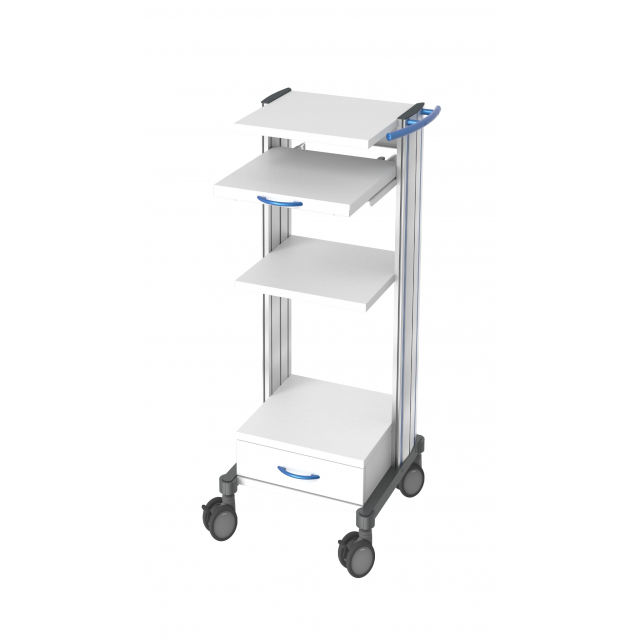 swingo 45 Gerätewagen 2 Metall Der profilstarke und robuste Gerätewagen