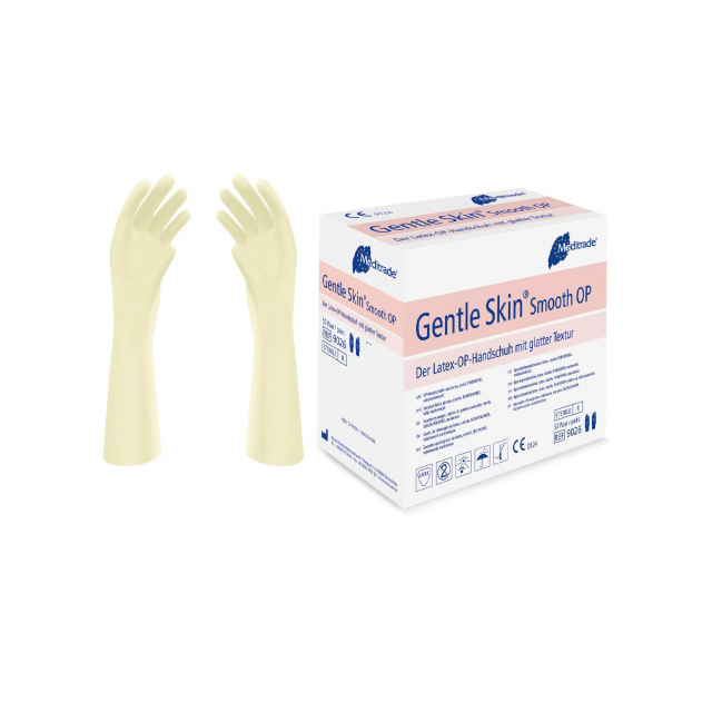 Gentle Skin Smooth OP-Handschuhe Latex Handschuh mit glatter Textur