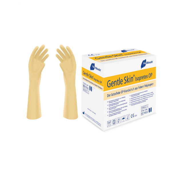Gentle Skin Isopretex OP-Handschuhe Latexfreie OP-Handschuhe aus feinem Polyisopren