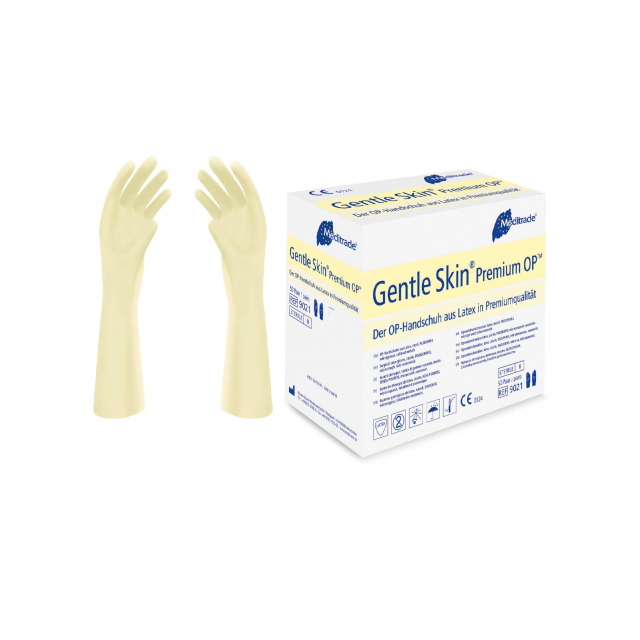 Gentle Skin Premium OP-Handschuhe OP-Handschuhe aus Latex in Premium-Qualität