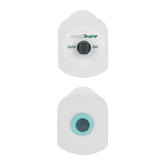 Rechteck-Elektrode Quick SPOT Solid Gel 51x36 mm 30 Stück Klebeelektrode von mediware
