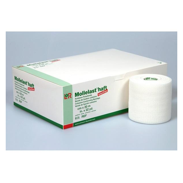 Mollelast haft latexfrei Fixierbinden