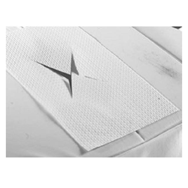 Nasenschlitztücher Airlaid Papier Kopfteil-Schonbezug X-Ausstanzung 30x21 mm 100 Stück