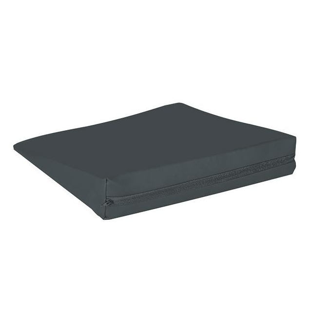 Keilkissen 38x38x7,7 cm schwarz