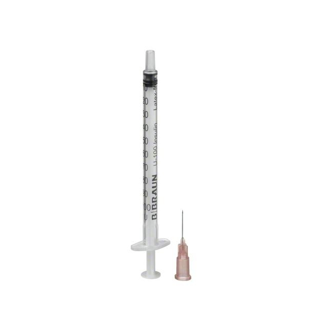 Omnifix 100 Duo 0,45 x 12 mm 1 ml 100 Stück Insulinspritzen