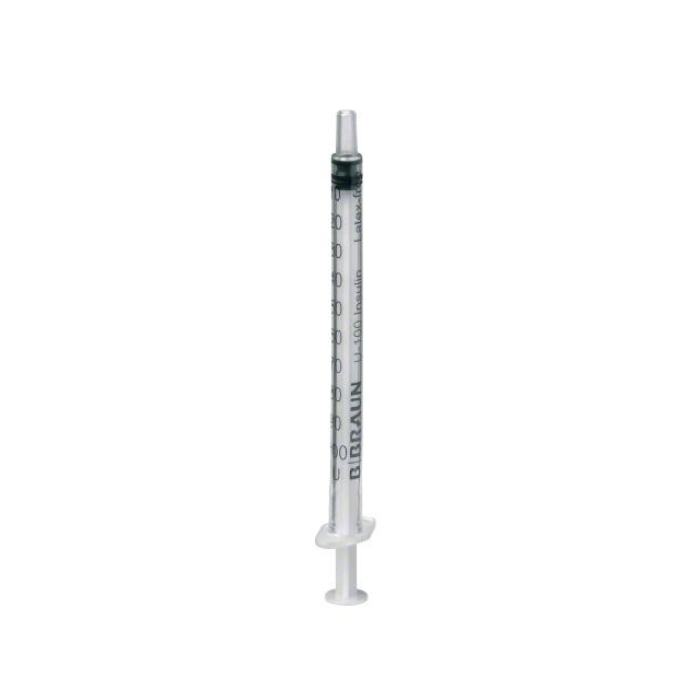 Omnifix 100 Solo ohne Kanüle 1 ml 100 Stück Insulinspritzen