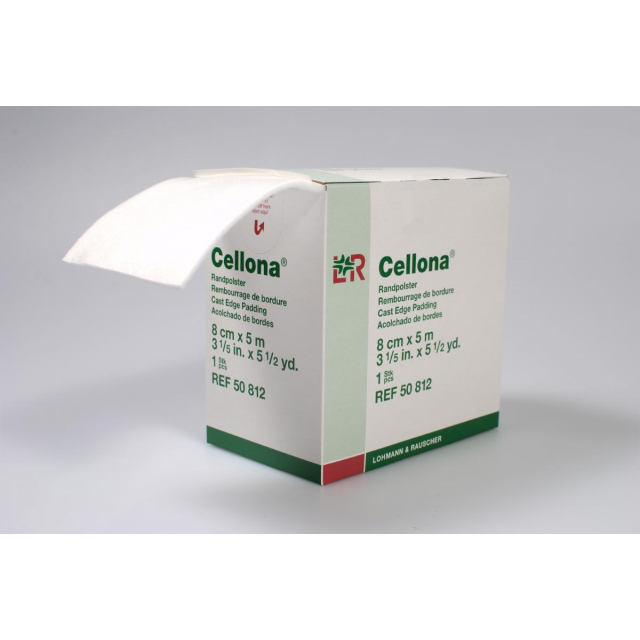 Cellona Randpolster 8 cm x 5 m x 2 mm gerollt Hautschutzpolster