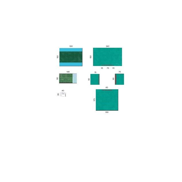 Raucodrape PRO Basis-Sets Vier-Tuch-Abdeckung