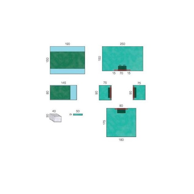 Raucodrape PRO Universal-Set OP-Abdeckung
